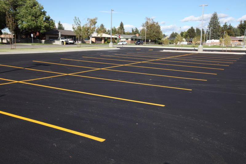 Asphalt Parking Lot Paving detail